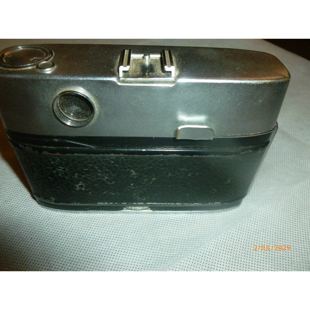Vtg Agfa Optima I 35mm Film Camera Color-Agnar 45mm f/2.8 Prontor-Lux Germany
